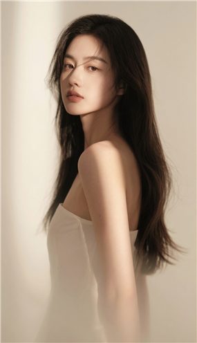 时尚模特美女光影艺术写真图片